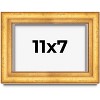 PosterPalooza | Photo Size Shadow Box 1.75" Deep Gold Frame - UV Acrylic, Backing, Hanging Hardware - 2 of 4