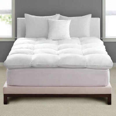 Downia Luxury Duck Feather and Down Mattress Topper QUEEN Bed Size RRP $269 