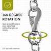 Impresa Hanging Chair/Hammock Chair Swivel Hook Snap - 500 LB Capacity - Outdoor/Indoor (500 LB Weight Limit) - 3 of 4
