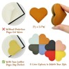 Wrapables Leather Corner Bookmarks, Page Marker, Reading Supplies (Set of 8), Hearts - 2 of 4