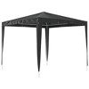vidaXL Professional Party Tent 8.2'x8.2' Anthracite 0.3 oz/ftÂ² - 4 of 4