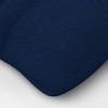 Lumbar cotton jersey quilted puff toss - blue - Room Essentials™ - 4 of 4