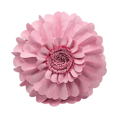 Hub Styler 3D Flower Throw Pillow