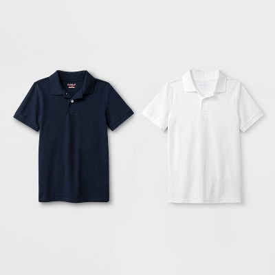 boys navy polo shirt