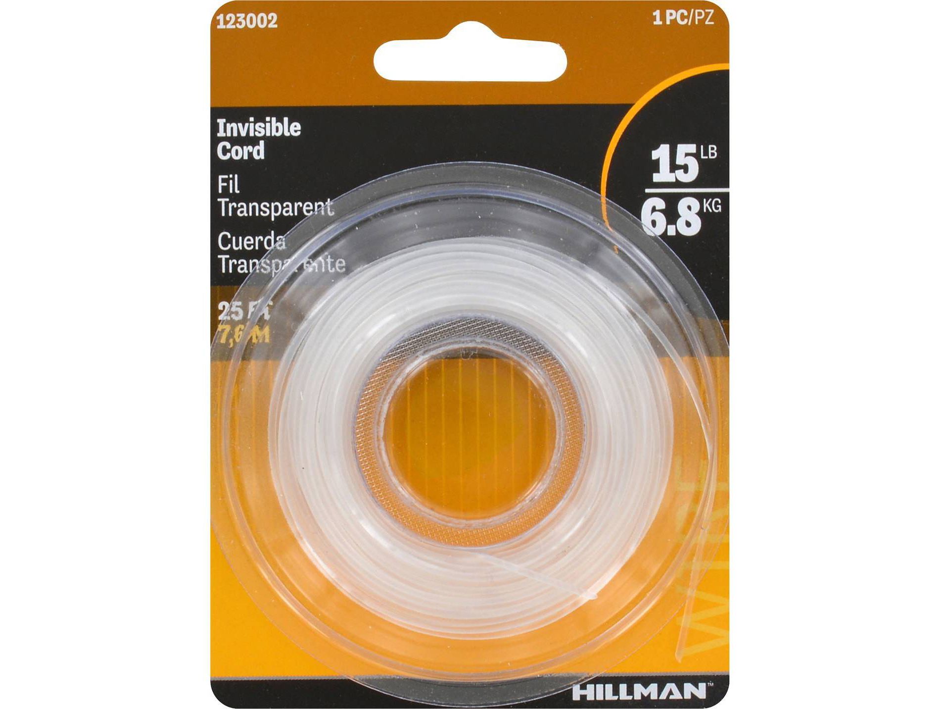 Hillman Invisi Cord 25'/15lb