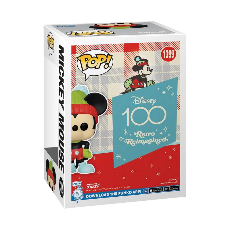 Funko POP! Disney 100 Retro Reimagined Mickey Mouse Figure (Target Exclusive), 3 of 6