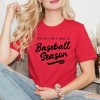 Simply Sage Market Women's The Only BS I Need Is Baseball Season Short Sleeve Graphic Tee - 2 of 3
