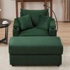2/4/5/6 pcs Sectional Sofa Couch, Storage Sofa Chair with Movable Ottoman, USB Ports, Cup Holders, Phone Holder -ModernLuxe - 2 of 4