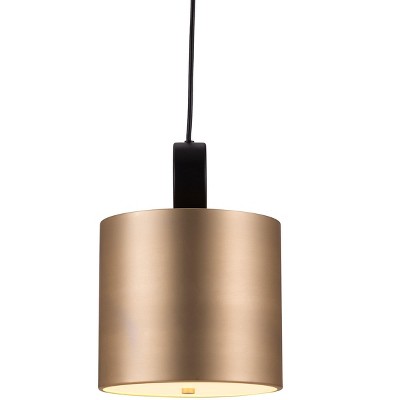 Myson 9'' Contemporary Gold LED Pendant Light