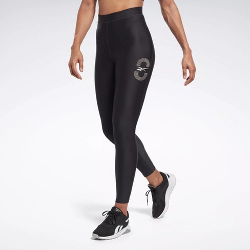 Reebok Running Womens Athletic Leggings Small Night : Target