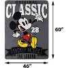 Disney Mickey Mouse Super Plush Throw The Legend 46" x 60" Blanket Grey - 4 of 4