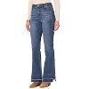 Women's High Rise Double Layer Hem Jeans - Democracy - 4 of 4