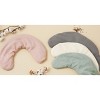Bucky Linen Hot/Cold Neck Wrap, Natural Buckwheat Seed Filling, Hypoallergenic, Pink - 4 of 4