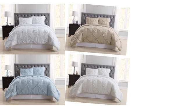 Truly Soft Everyday Pleated Comforter Set, 2 of 7, play video