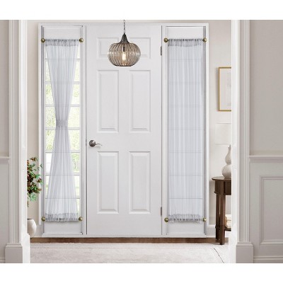 Sheer French Door Curtains