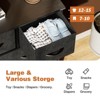 NicBex 2-Drawer Dresser with Fabric Drawers Modern Industrial Closet Storage with Metal Handles and Wooden Top for Bedroom, Living Room, Office - 3 of 4