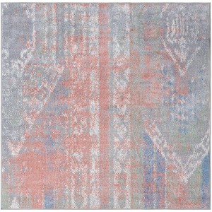 Unique Loom Kamala Washable Collection Area Rug - Lotus - 1 of 4