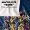Harry Potter Hogwarts Multi-Colored Floral Crest Silky Touch Super Soft Throw Blanket 36'' x 58'' - 4 of 4