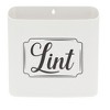 Farmlyn Creek Lint Bin for Laundry Room, Magnetic Wall Mounted Trash Can Organizer, 9.25 x 2.75 in, Light Grey - 3 of 4