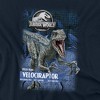 Jurassic World Velociraptor Adult T-Shirt - 2 of 4