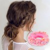 Unique Bargains Women's Fashion Elegant Plush Hair Ropes 5 Pcs - 2 of 3