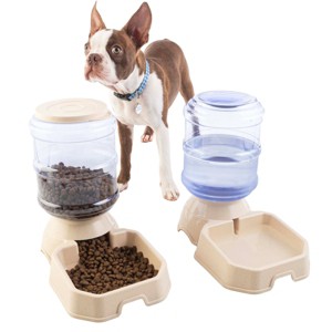 PETMAKER 2-Pack of 3.8L/1G Automatic Pet Feeders - 1 of 4
