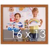 PosterPalooza | Slim Profile Brown Picture Frame - UV Acrylic, Backing Board, Hanging Hardware Included - 2 of 4