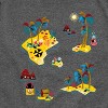 Boys' - Spongebob Squarepants - Spongebob: The Search For Squarepants Pirate Map Short Sleeve Graphic T-Shirt - 2 of 4