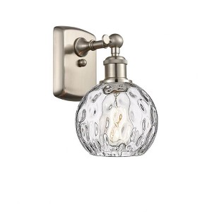 Athens Water Glass - 1 Light Wall Sconce In Industrial Style-11 Inches Tall and 6 Inches Wide - 1 of 1
