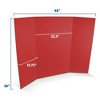 Flipside Products 36 x 48 1 Ply Primary Color Assortment - Pack of 4 (1 of each board: Blue, Yellow, Red, Green) - 2 of 4