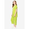Woman Within Women's Plus Size Printed Tunic And Capri Set - 4 of 4
