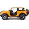2021 Ford Bronco Badlands Orange Metallic "Special Edition" 1/18 Diecast Model Car by Maisto - 4 of 4