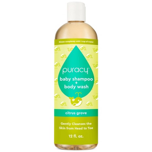 Puracy Perfect Skin, Pure Ingredients Baby Shampoo & Body Wash - With 12  Fruit & Vegetable Extracts - Citrus Grove - 12 Fl Oz : Target