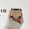 HTUTWOO for AirPods 4 Case,Fashion Cute Funny Suitcase Design Sturdy Shockproof Earphone Protect Case with Safety Lock for Women Men - 2 of 4
