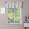 Kate Aurora Living Shabby Trellis Clover Rod Pocket Window Curtain Valances - 2 of 4