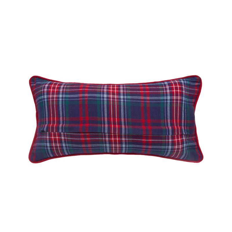 C&F Home Plaid Typographical Decorative Throw Pillows, 2 of 9