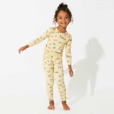 Bellabu Bear Kids Love You Brunches Bamboo Kids Pajamas