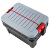 Rubbermaid Black Action Packer Lockable Latch Indoor and Outdoor Storage Box Container for Home, Garage, Backyard - 3 of 4