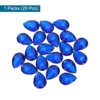 Unique Bargains Acrylic Flat Back Teardrop DIY Decor Jewelry Rhinestone 20 Pcs - 3 of 4