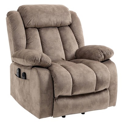 Boucle Upholstered Swivel Barrel Chair Camel - Kinwell : Target