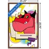 Trends International Marvel's Moon Girl & Devil Dinosaur - Wave Framed Wall Poster Prints - 3 of 4
