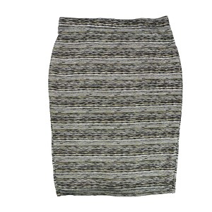 bar III Womens Textured Wave Pencil Skirt - 1 of 2