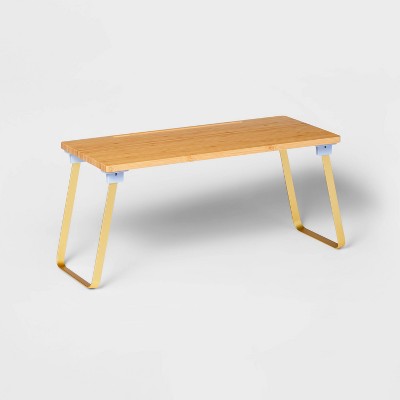 Be Rooted Lap Desk with Bamboo Wood Top Pink