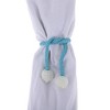 Unique Bargains Buckle Faux Pearl Curtain Tie Polyester ABS 2 Pcs - 4 of 4