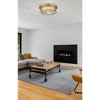 Clarion 4-Light Flush Mount Light - Dimmable Glass Shade, 20.75" for Any Room - 4 of 4