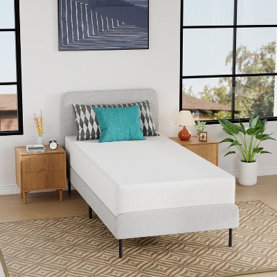 FDW 10 inch Mattress Gel Memory Foam Mattress for Cool Sleep & Pressure Relief/Medium Firm Mattresses CertiPUR-US Certified/Bed-in-a-Box