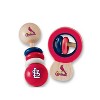 BabyFanatic Wood Rattle 2 Pack - MLB St. Louis Cardinals Baby Toy Set - 2 of 4