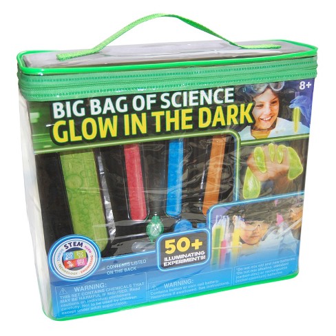 Lab-in-a-bag: Big Bag Of Glow In The Dark Science : Target