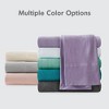 Sapphtopaz 3 PCS/4 PCS Cotton Blend Jersey Knit Comforter Set,Bed Set with 1 Flat Sheet,1 Fitted Sheet,1/2 Pillowcase,Bedding Set for All Seasons - 3 of 4
