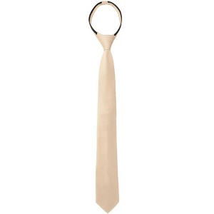 INSPIRE CHIC Men's Formal Casual Pre-tied Solid Color Neck Adjustable Zipper Ties - 1 of 4